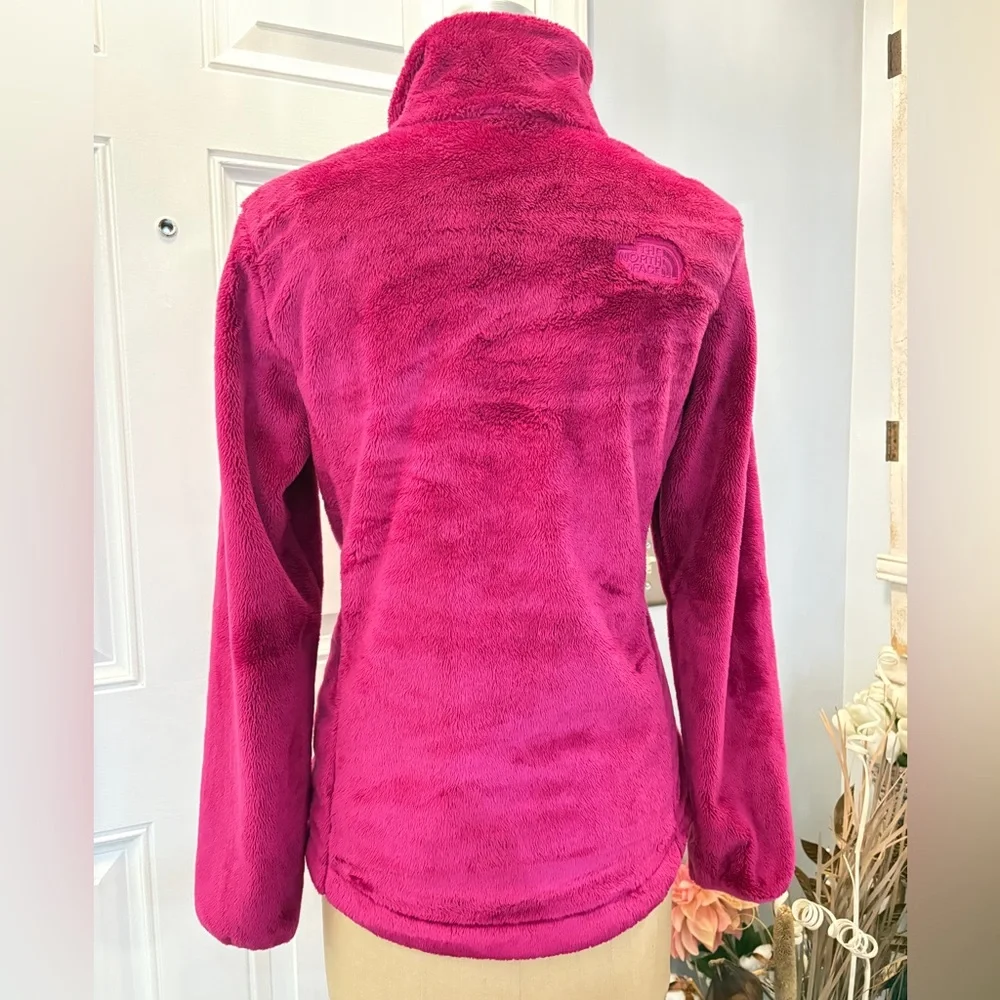 The North Face Women's‎ Fleece 1/4 Zip Jacket Roxbury Pink S/P Warm BaseLayer